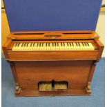 Vintage Church organ manufactured expressly for T Wilson of 27 Lowther Street, Whitehaven.
