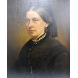 19th Century British School Portrait of Elizabeth Duncan (Nee Milligan) of Westbourne, Otley,