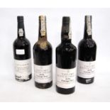 Four bottles of vintage Taylor's port to include one bottle of 1976, two bottles of 1978 and one