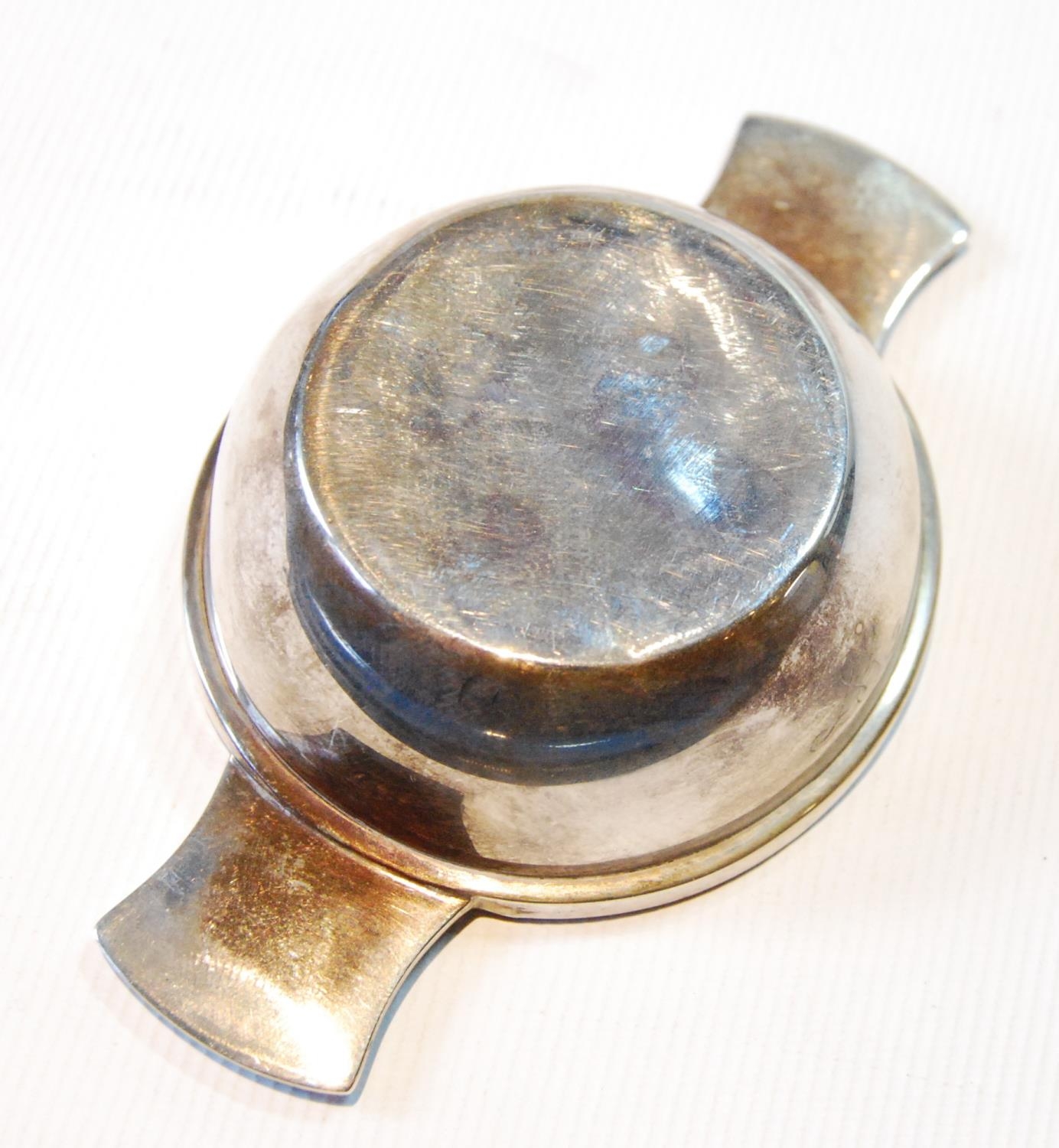 Perth: silver quaich of typical style, with square grips, without foot, by James Cornfute, 1790. - Image 3 of 4