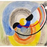 After Sonia Delaunay (French, 1885 - 1979) Abstract