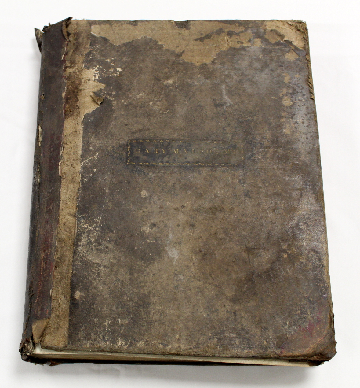 Music.  A well worn & damp stained quarto vol. of music scores, late 18th/early 19th cent., some - Image 4 of 65