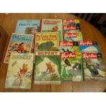 Children's Books, Annuals & Periodicals.  A large carton