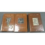 BOASE T. S. R. (Ed).  The Oxford History of English Art. 8 various illus. vols. in d.w's.