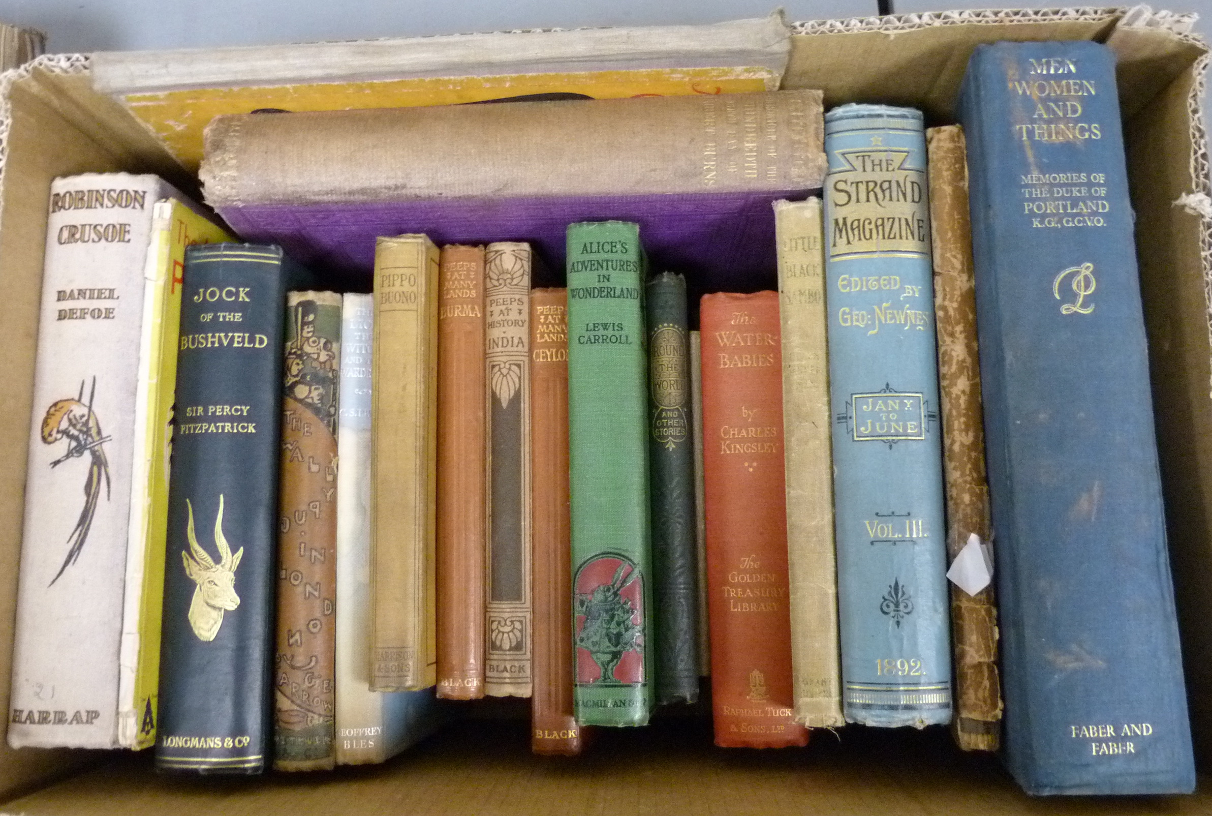 Children's, Illustrated & others.  A carton of various vols.