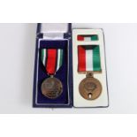 Kuwaiti Liberation medal in fitted issue case [unnamed] and a United Arab Emirates Amalgamation