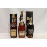 REMY MARTIN Club De Remy Martin fine Champagne Cognac 40% abv 70cl, boxed, MARTELL VS fine cognac