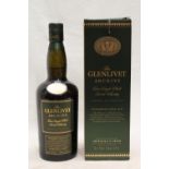 THE GLENLIVET Archive pure single malt Scotch whisky, 43%, 70cl, boxed.