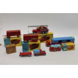 Corgi Toys diecast model vehicles including 1121 Chipperfield's Circus Crane Truck, 426