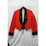 British Royal Navy uniform, a mess dress waistcoat and jacket with Bentall and Trayler Ltd of