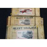 Corgi 1:50 scale diecast model vehicles models including: CC12007 MAN King Trailer and Reel Loader