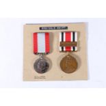 Medals of Special Constable Reginald Swift, comprising George V Special Constabulary long service