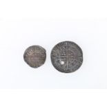 ENGLAND, Henry VI (1422-1461) hammered silver groat, annulet issues 1422-30 Calais Mint, holed,