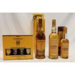 GLENMORANGIE 10 year old Highland single malt Scotch whisky 40% abv 70cl, another 40% abv 35cl,