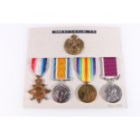 Medals of 15453 and 1851068 Corporal and Serjeant William G Wilce of the Royal Engineers, comprising