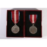 Elizabeth II Diamond Jubilee medal 2012 [un-named] in Thomas Fattorini issue case, (ref ?) and a