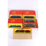 Hornby OO gauge model railway locomotives including: R158 locomotive M79632; R258 4-6-2 Princess