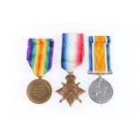 Medals of S4356 Private Donald McGregor of the 10th Battalion Argyll and Sutherland Highlanders