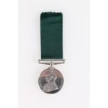 Medal of Gunner W Duncan of the 1st Cobbipore Brigade Mobile Artillery (IDF), comprising George V