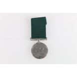 Medal of Sergeant D J Macintosh of the Assam Valley Light Horse, comprising Edward VII (Kaisar-i-