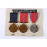Medals of 77689 Police Constable Robert Gunter of the Metropolitan Police, comprising Metropolitan