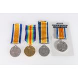 Medal of 462099 Private William Stirling of the Labour Corps, comprising WWI war medal [462099 PTE W
