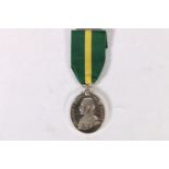 Medal of 597 Sergeant William Scott of the 6th Battalion Seaforth Highlanders, comprising George V