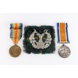 Medals of 11539/265941 Private Joseph Simpson of the 1st/4th Battalion Gordon Highlanders KIA 10.9.