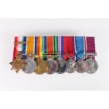 Medals of 1057/2865355/56472 Warrant Officer 2nd Class James Eyre Wilson of the Gordon