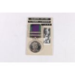 Medal of 23482795 Sergeant/ Company Sergeant Major / Territorial Quarter Master Sergeant William (