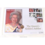 Westminster Mint The Queen's Golden Jubilee 2002 Collection Gold Proof Sovereign Commemorative