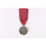 Medal of Fireman G E Taylor of the London Fire Brigade comprising George V London Fire Brigade