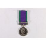 Medal of 25202366 Private Martin George Gridley of the Princess of Wales's Royal Regiment,