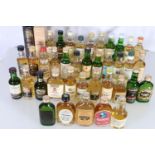 A group of forty single malt, vatted malt and blended whisky miniatures including KNOCKANDO 1978,