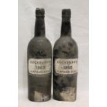 Two bottles of COCKBURN'S 1960 vintage port, (2).