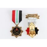 Republic of Iraq, a Supreme Worthiness medal and a Mother of Battles star, (ref ?)