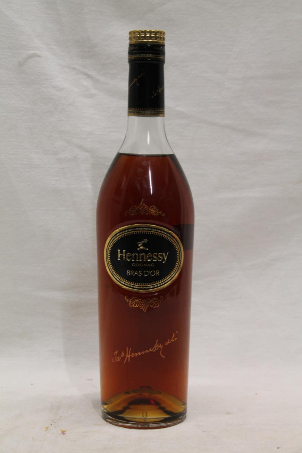 HENNESSY Bras D'Or cognac, no abv or vol stated.