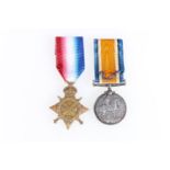Medals of 975 Private David Calder of D Company 6th Battalion Seaforth Highlanders KIA 15.6.1915