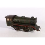 Marklin of Germany O gauge clock work 0-4-0 locomotive R920 green.