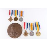 Medals of two brothers 1679 Private Barclay Stewart (DOW 16/10/16) of the 2nd Battalion Seaforth