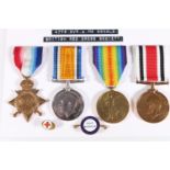 Medals of Special Constable and 4775 Driver (Chauffeur) Alfred McDonald of the British Red Cross