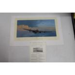 ROBERT TAYLOR (b1951),  High Cost, RAF Edition,  Print, pencil signed limited edition 94/500 with