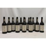 Thirteen bottles of GRAHAMS 1975 vintage port, (13).
