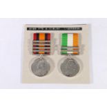 Medals of 2759/8801/6606 Private David Hislop (1869-1948) of the Gordon Highlanders and Seaforth/