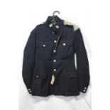 British Army uniform, a black jacket with Issac Walton and Co Ltd of London label  having