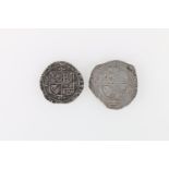 ENGLAND Charles I (1625-1649) silver half crown mm (P) perhaps S2779A and ENGLAND Charles I (1625-
