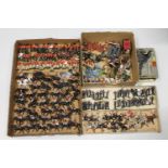 Britains 9740 18" Heavy Howitzer gun boxed, a Britains Wild West US Mail Overland Stage Coach, and a