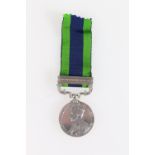 Medal of 6291 Naik Ganga Datt of the 2nd Kyber Rifles, comprising George V (Kaisar-i-Hind 1910-30