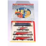 Hornby OO gauge model railways R2437 Serco Rail Test train pack with EWS 90019 First Scotrail