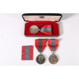 Three Imperial Service medals including George V [FREDERICK GRIFFIN] (Royal Naval Dockyard